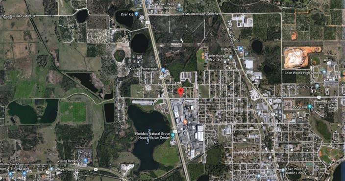 Washington Avenue in Lake Wales Washington Avenue in Lake Wales scene of hit-and-run