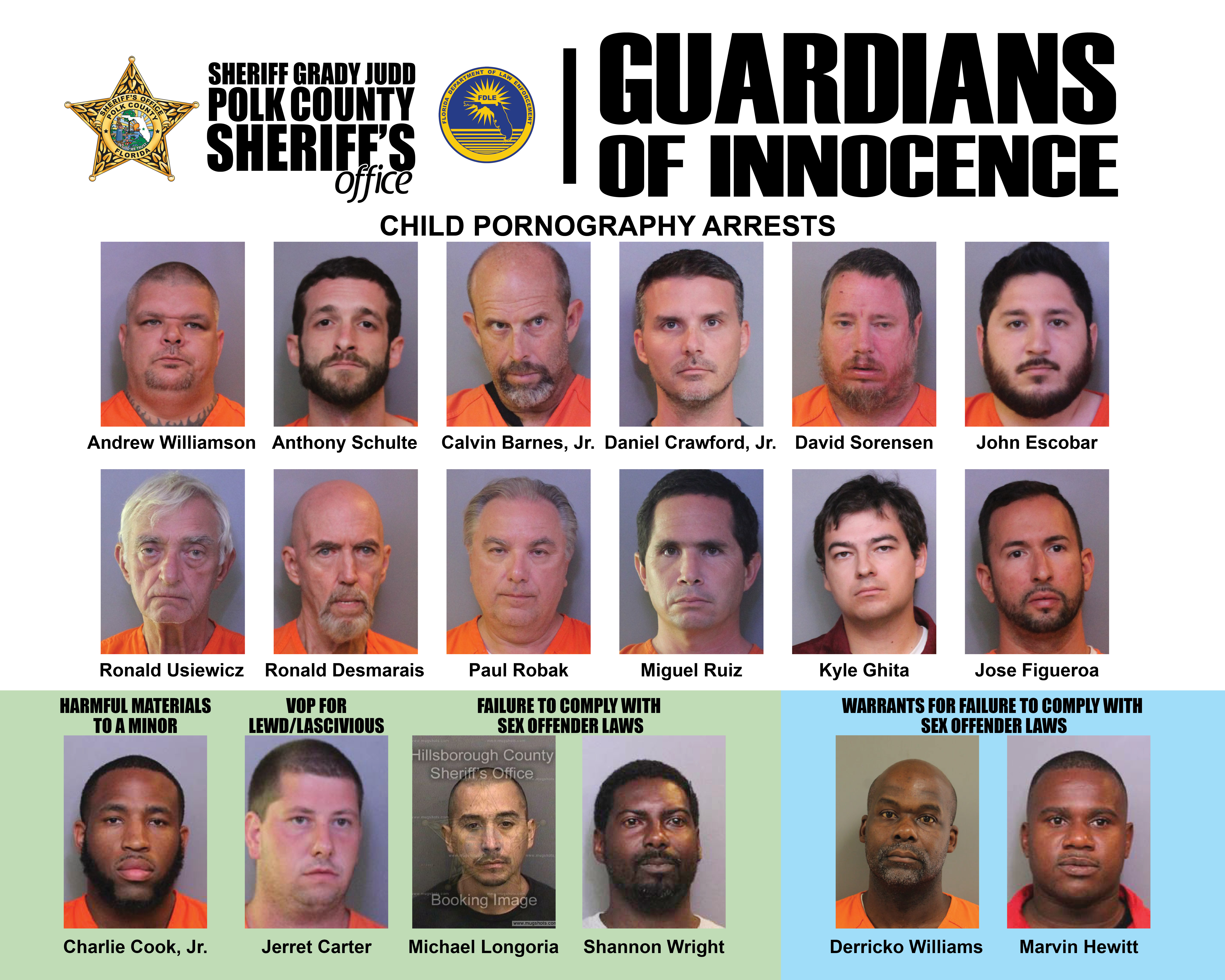 Guardians of Innocence suspects