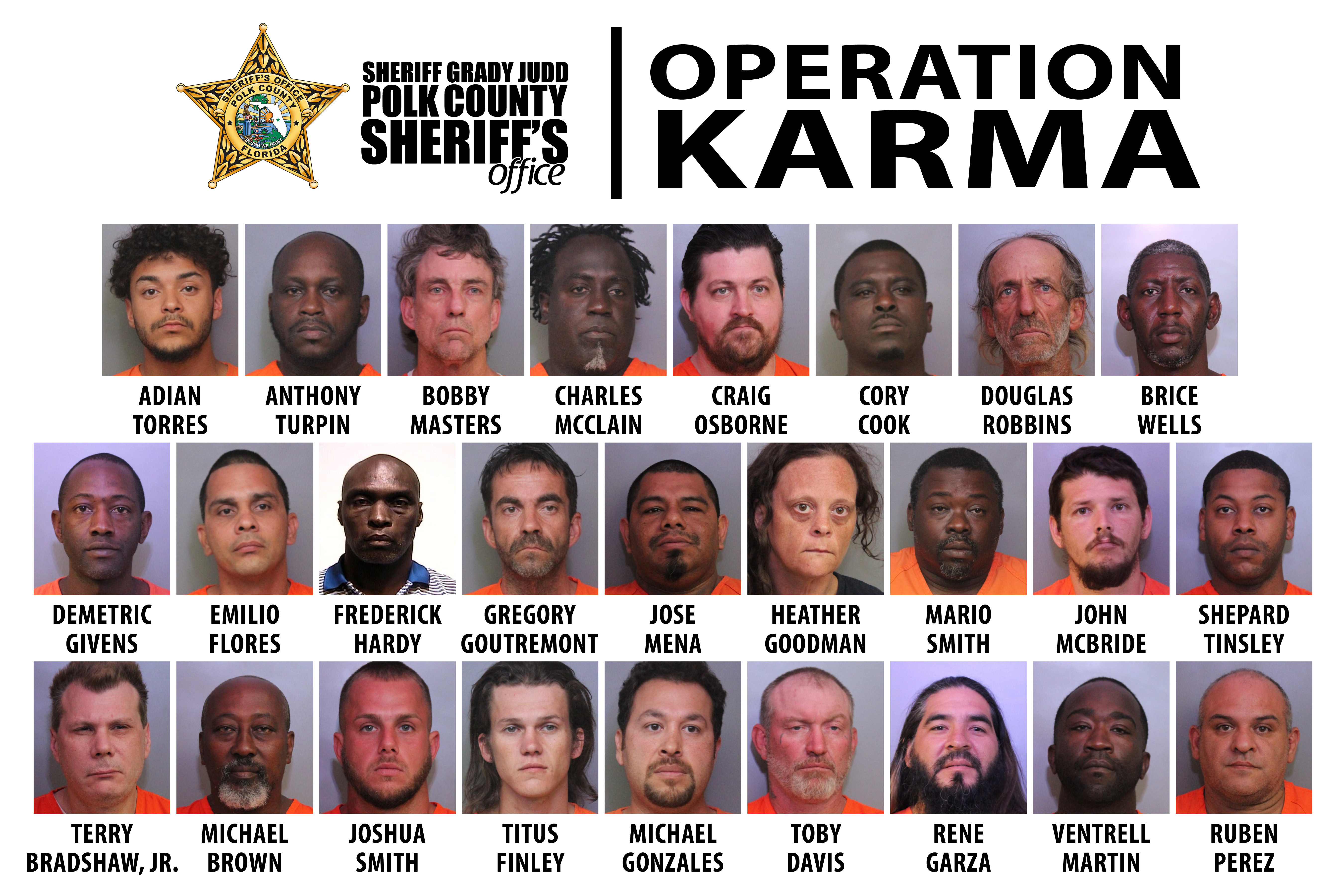 Operation Karma Suspects