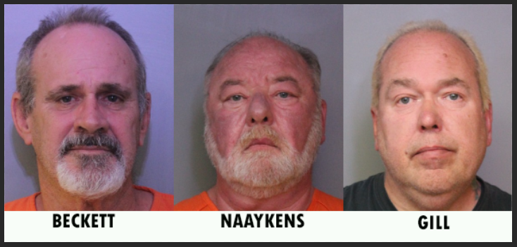 3 MEN ARRESTED